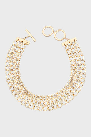 gold choker necklace